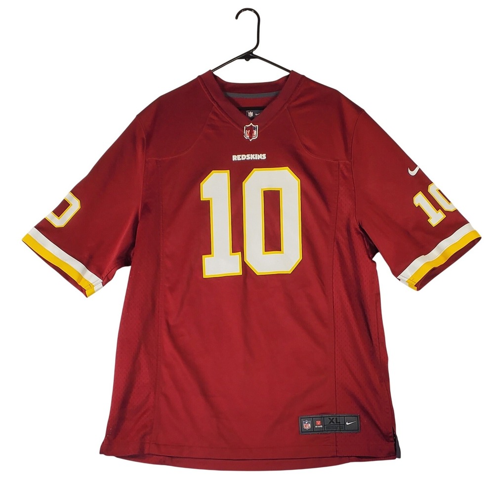 Nike Robert Griffin III RGIII Washington Redskins NFL Jersey Mens XL Burgundy 10